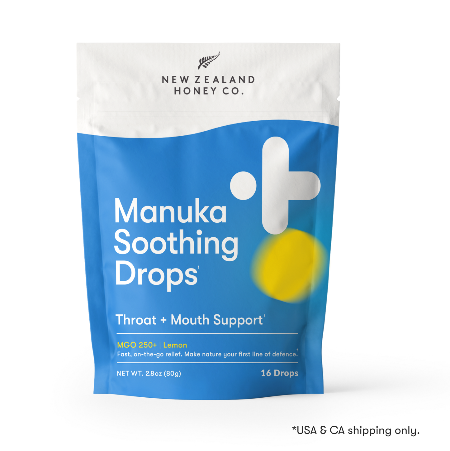 Manuka Soothing Drops with Lemon | MGO 250+