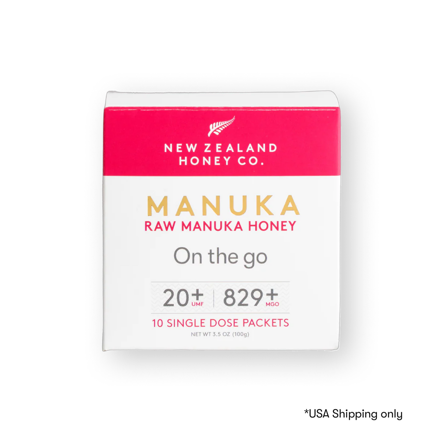Manuka Honey Single-Serve Packets